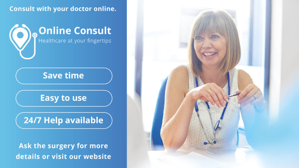 click here to access the online consult service